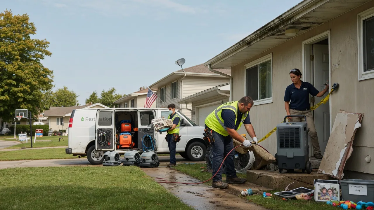 Water Damage Restoration in Mckean, PA near me